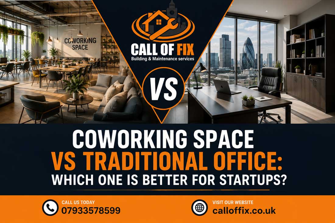 Traditional private office workspace for startup businesses in London